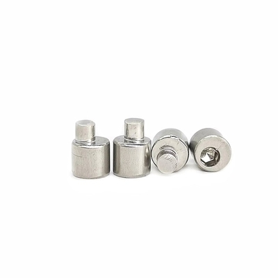 Niestandardowy sześciokątny ekscentryczny gwoździe 304 ze stali nierdzewnej Solid Flat Round Head Step Rivet Fastener Connector