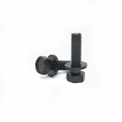 10.9 Stopień stali węglowej Hexagon Head Bolt External Flat Pad Combination Screw
