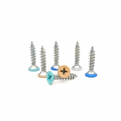 Countersunk Head Cross Self Tapping Screws Flat Head Self Tapping Nai Niestandardowy kolor