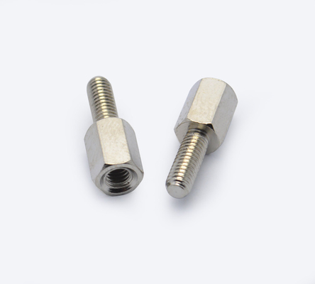 10.8mm Polerowany Hex #4-40 Głowa Stalowe śruby odbiórcze Stal nierdzewna Sześciokątny pojedynczy śrubę odbiórcza