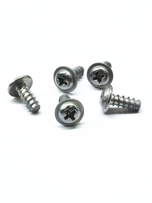 Phillips Wascher Pan Head Screw Zynk Nickel Alloy Self Tapping Screws For Plastic Nerd Steel Oryginalny kolor