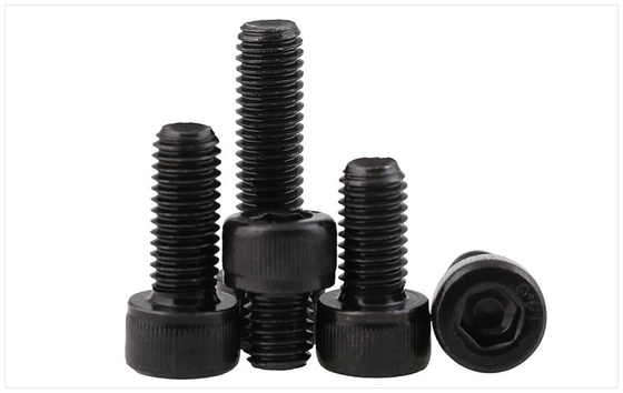 Hexagon Socket Head Screw Bolt 12,9 Grade Alloy Steel Black Dacromet Surface Hexagon Socket Drive Full Thread For Off Road Wheel Hub Anty Separation Ring