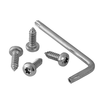 Samodzielnie wyciskający śrubę 316 Marine Grade 1 1/2 Inch Żurawie ze stali nierdzewnej Toksyczny dla paska toaletowego