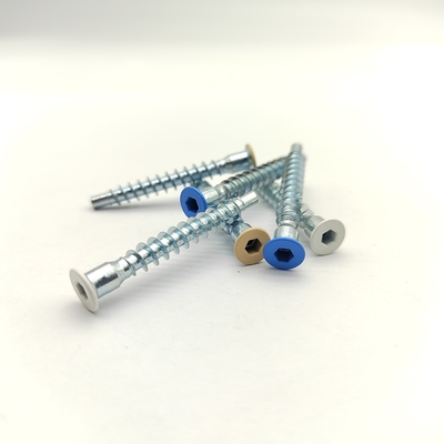 304 SS Śruby do mebli Hex Drive Countersunk Self-Tapping Outdoor & Moisture Resistant
