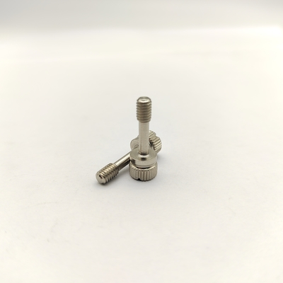 Śruby mocujące radełkowane ze stali nierdzewnej A2 z napędem krzyżakowym/płaskim