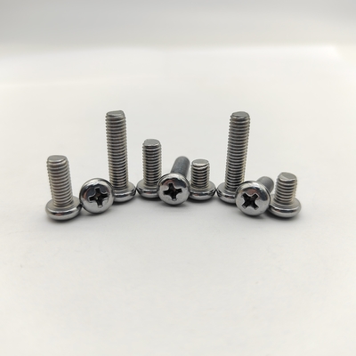 Śruby maszynowe z łbem stożkowym Phillips DIN 7985 M3-M12, ocynkowane