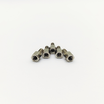 304 ze stali nierdzewnej #4-40 Hex Standoff Screw 12 mm Wątek męski-męski