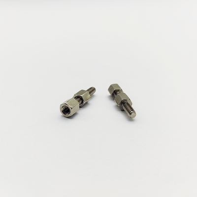 304 ze stali nierdzewnej #4-40 Hex Standoff Screw 12 mm Wątek męski-męski