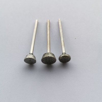 Diamentowa głowica szlifierska Die Niezawodna rzeźba z jadeitu Metal Polish Wiertło Burrs Głowica szlifierska