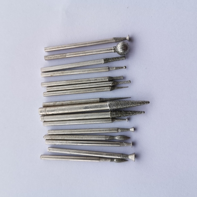 Diamentowa głowica szlifierska Die Niezawodna rzeźba z jadeitu Metal Polish Wiertło Burrs Głowica szlifierska