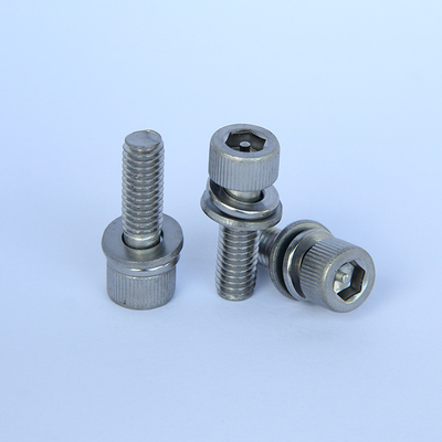 Śruby zabezpieczające ze stali nierdzewnej z łbem sześciokątnym M6x20 ISO9001 Zatwierdzony kołek w śrubie sześciokątnej