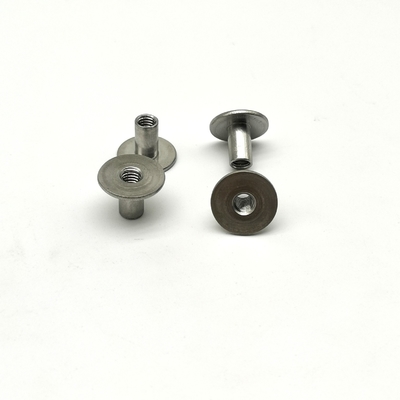 Kołnierz Puszczona nitka ze stali nierdzewnej T Cap ANSI Standard 1.583g Waga 13x10mm Puszczona nitka rurkowa