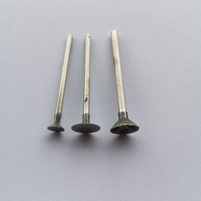 6mm diamentowe wiertło obrotowe z trzpieniem 3mm do narzędzia obrotowego diamentowe narzędzie do usuwania zadziorów