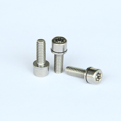 316 Śruby maszynowe ze stali nierdzewnej, śruba z łbem gniazdowym Din 912 Torx Socket