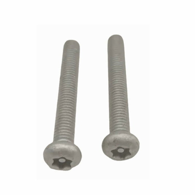 ANSIEDIO M4 Torx Socket Button Machine Śruby z łbem walcowym ze stali nierdzewnej z rdzeniem
