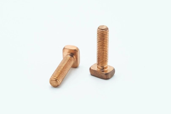 Śruba z łbem kwadratowym w kształcie litery T M8x30mm Stal C1022 Materiał 17,59g Waga