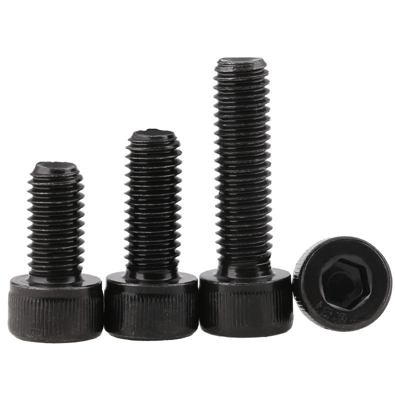 Złożona stal pokryta czarnym dacrometem Automotive Anti Separation Bolts HEX Socket Head Cap Screws Wheel Hub Screws M10X1.5X35 Siła 10.9