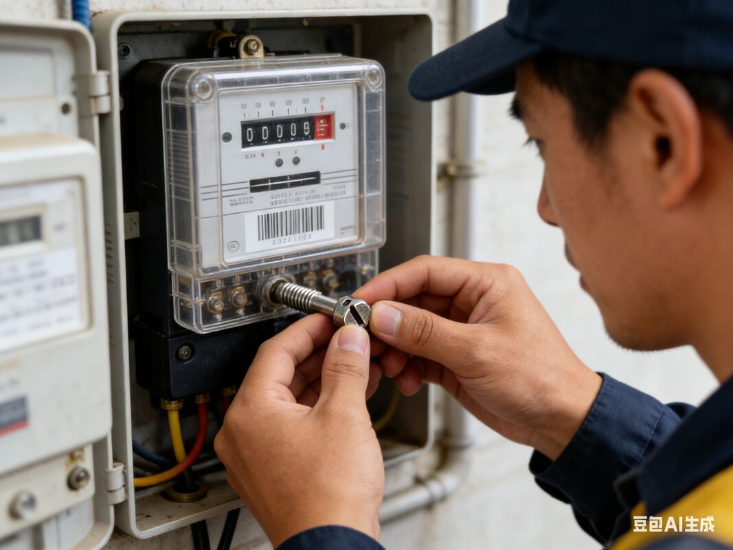 Tolerancja plus lub minus 0,05 mm Śruby liczników elektrycznych Głowa z płytki ze stali nierdzewnej Nadaje się do różnych typów liczników elektrycznych