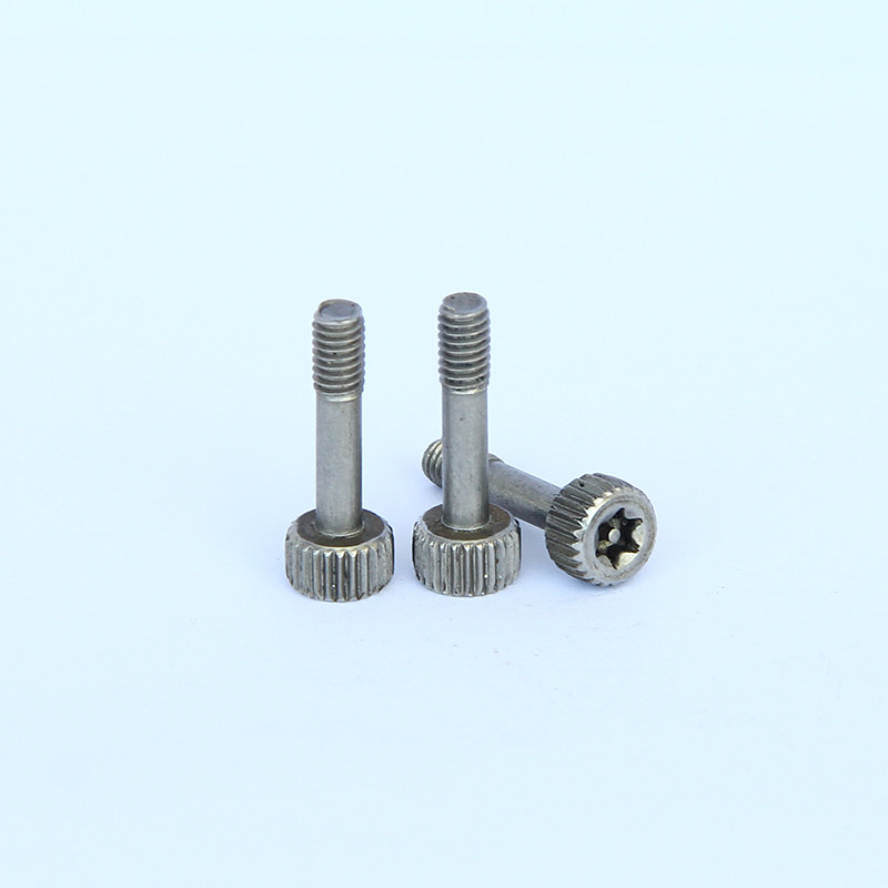 Śruby zabezpieczające przed kradzieżą SS304 Zabezpieczenie 6 kołków krzywkowych TX Nasadka napędu Captive Temper Proof Torx Screw