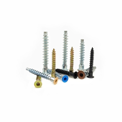 Countersunk Hexagonal Self-Tapping śruby Cross-Wire Straight-Trimming Wooden Screw Kuchni szafki