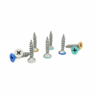 DIN Stainless Steel Self Tapping Screws Countersunk Hexagonal Cross Mountain Wire Do Oświetlenia