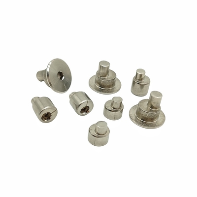 Chłodne kształtowane ekcentryczne szpilki zamykające ze stali węglowej i stali nierdzewnej Custom OEM / ODM Solutions Cold Heading Eccentric Adjustment Screw SUS304