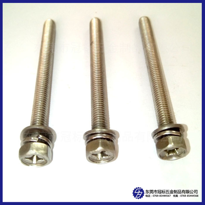 200mm Hex Extra Long Śruby maszynowe SS302 Materiał DIN571 DIN964