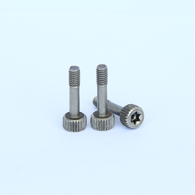 Śruby zabezpieczające przed kradzieżą SS304 Zabezpieczenie 6 kołków krzywkowych TX Nasadka napędu Captive Temper Proof Torx Screw