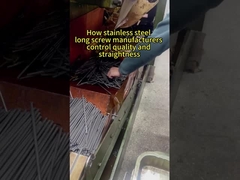 Guanbiao Screws specjalizuje się w produkcji długich śrub i skrutów na zamówienie dla więcej